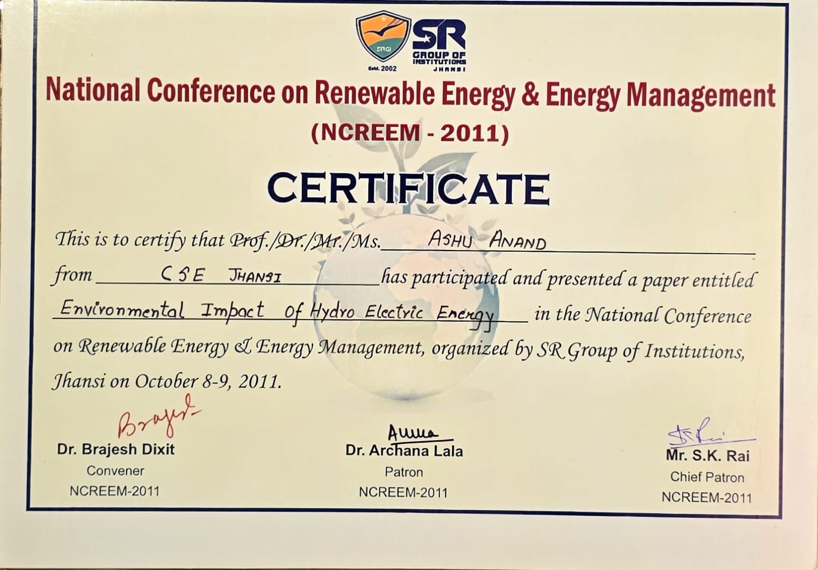 Certificate 11