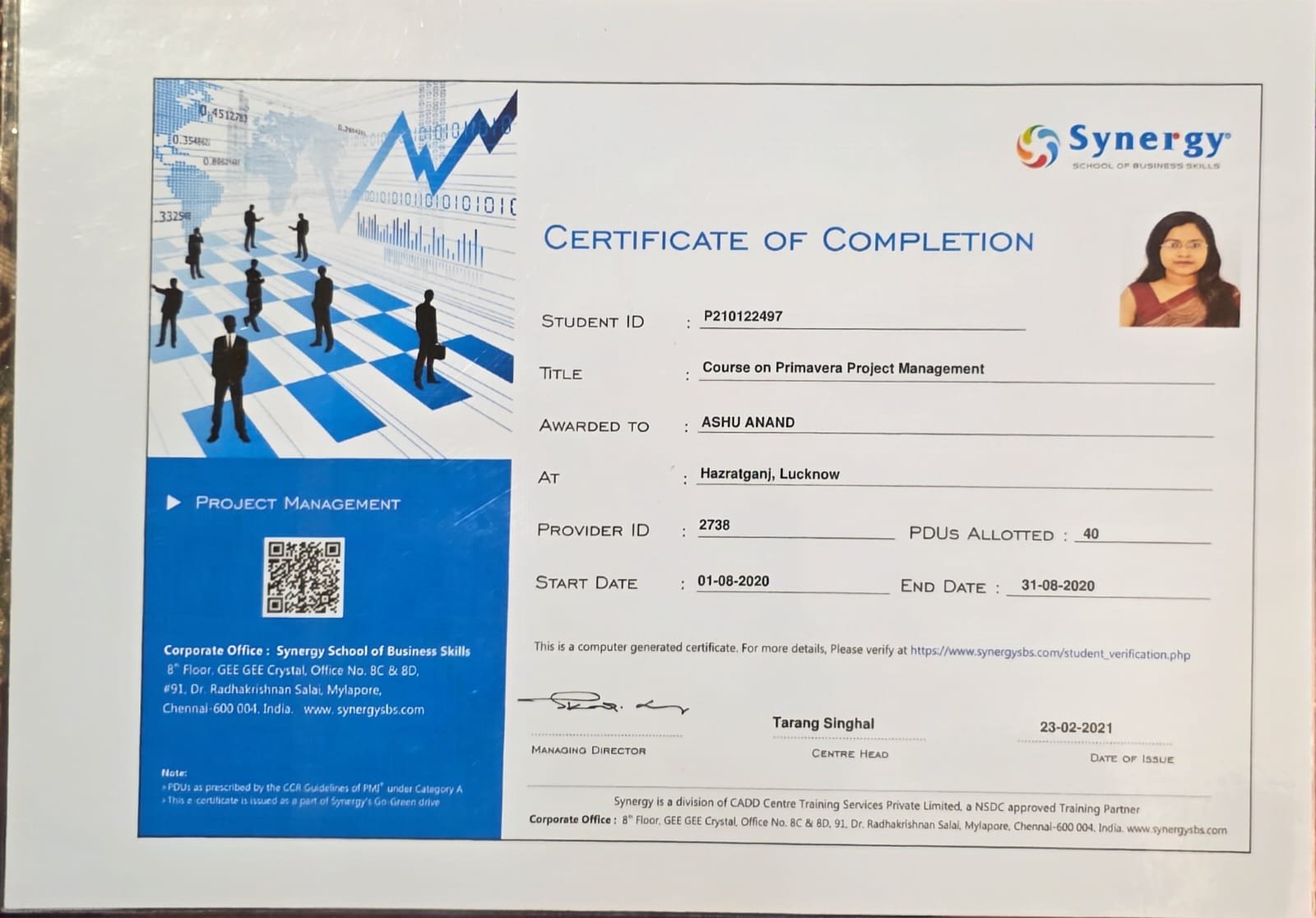 Certificate 2